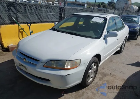 1999 Honda Accord Ex V6 from USA, damaged, VIN 1HGCG1655XA063828
